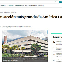 ISA, transaccin ms grande de Amrica Latina en agosto